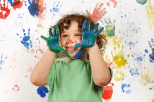 Baby Yum Yum - why messy play is important to your child