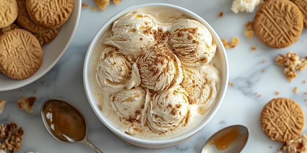 No-Churn Biscoff Ice Cream: A Creamy, Dreamy Dessert 12 No-churn Biscoff ice cream is the ultimate dessert for Biscoff lovers. This easy-to-make recipe delivers a creamy, flavour-packed treat with zero effort—no ice cream machine required!