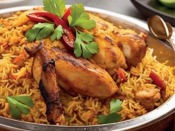 Air Fryer Chakalaka Chicken & Rice Tray Bake