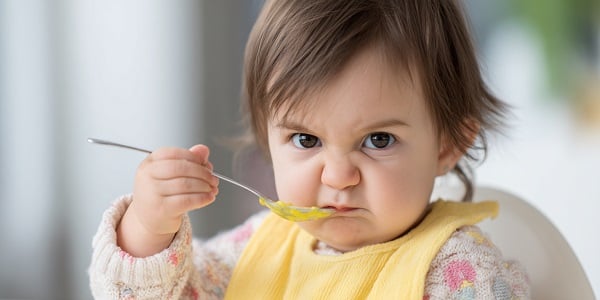 Baby Feeding Body Language: The Spoon Swipe, the Head Turn and the Death Stare