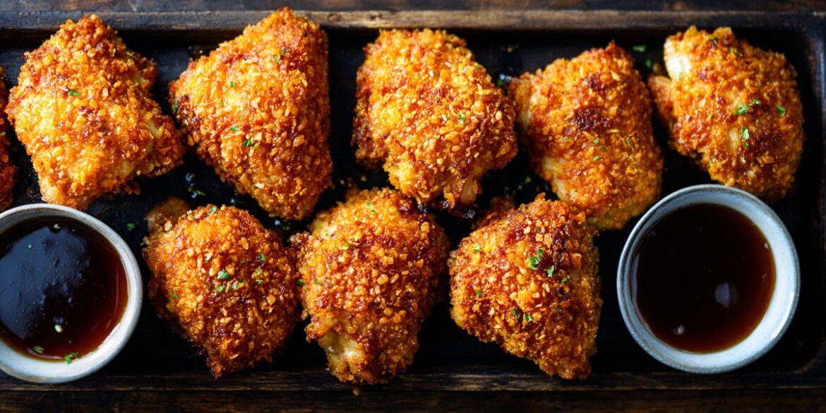 Oven-Baked Honey Chicken with a Golden Crunch