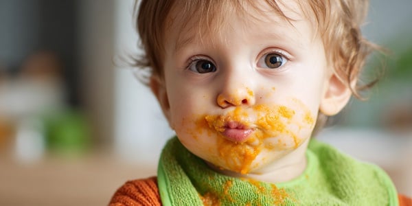 Why Playing With Food Helps Your Baby Learn