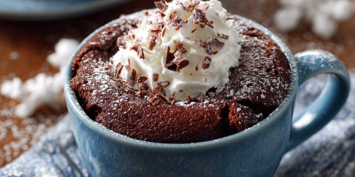 The Easiest Chocolate Cake in a Mug Recipe Ever
