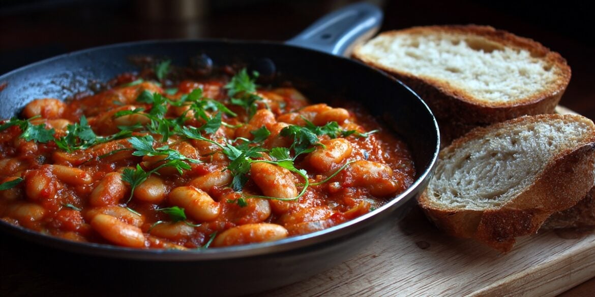 Easy Butter Bean Stew with Chakalaka Flavour