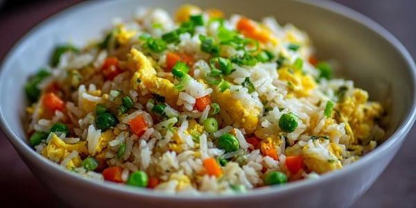 Egg Fried Rice with Veggies for Toddlers
