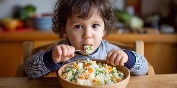 Egg Fried Rice with Veggies for Toddlers 11 Egg Fried Rice with Veggies for Toddlers