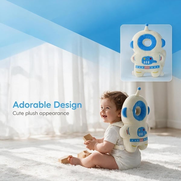 Do Baby Head Protectors Actually Keep Your Baby Safe? 16 Baby Head Protection Backpack - Soft Lightweight Fall Cushion for Toddlers During Crawling & Walking