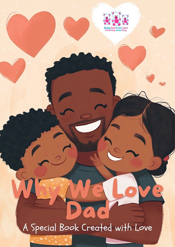 BabyYumYum I love dad booklet