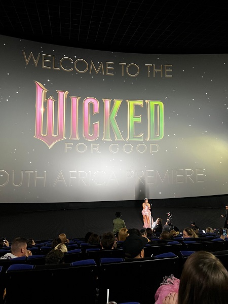 BabyYumYum Sparkle At The African Premiere for Wicked For Good!