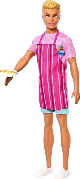 What Makes Barbie Mysteries: Beach Detectives So Fun 14 Barbie Mysteries: Beach Detectives Ken Doll Wearing Removeable Signature Outfit with Storytelling Accessories, Including Apron & Snacks