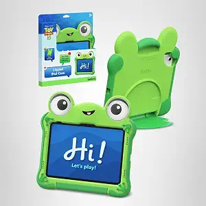 Belkin Disney Pixar Toy Story 5 Lilypad Inspired iPad A16 Case Kids (11th Generation 2025, 11" / 10th Generation 2022, 10.9") – Shockproof Protective Cover with Handle & Kickstand, Durable Non-Toxic