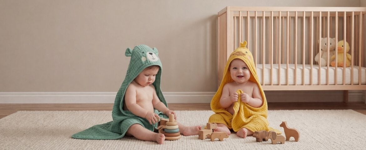 The Cutest Baby Hooded Towels on Amazon Right Now