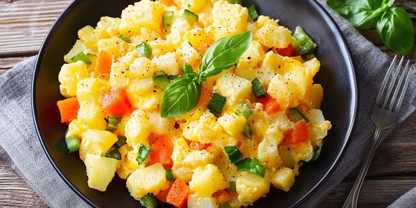 Breakfast-for-Dinner Scrambled Egg Bowls: Quick, Comforting, and Delicious!