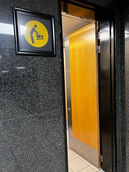 Airports, lounges and on site nursing facilities