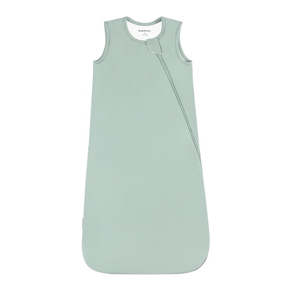 BubblePanda Rayon Made from Bamboo Sleep Sack 6-12 Months 1.0 Tog Soft Toddler Sleeping Sack for Babies 2-Way Zipper Baby Wearable Blanket