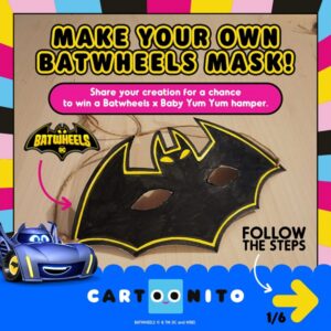 Create a Batwheels Mask