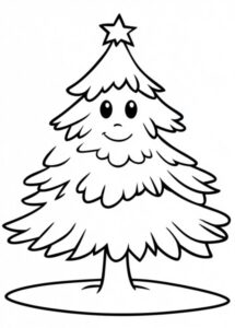 Christmas Colouring Pages – Free PDF Printables for Kids 23 - BabyYumYum