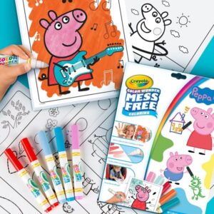 Crayola Peppa Pig Color Wonder Activity Set, Mess Free Peppa Pig Coloring Pages for Toddlers