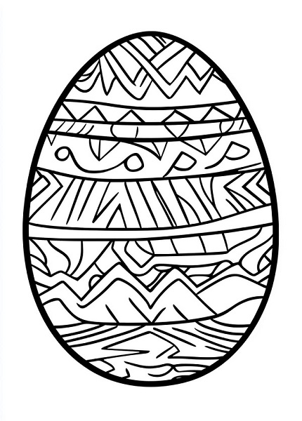 easter egg - Free Easter Colouring Pages for Kids (42)