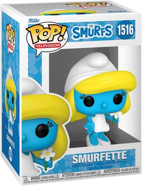 Funko POP! TV: Smurfs - Smurfette - 1/6 Odds for Rare Chase Variant - Smurfs - Collectable Vinyl Figure - Gift Idea - Official Merchandise - for Kids & Adults - TV Fans - Model Figure for Collectors