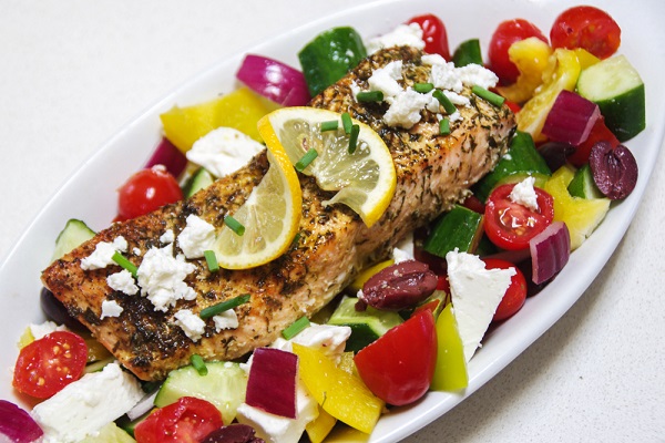 Greek Style Salmon