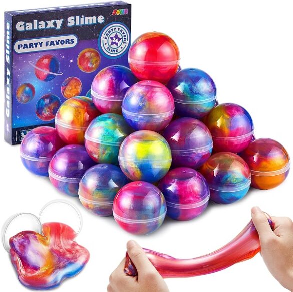 JOYIN Galaxy Color - Stucco Che Cambia Colore Per Bambini, Pasta Magica Ipnodica, Reagisce Al Calore Delle Mani