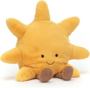 Jellycat Amuseables Sun Stuffed Toy Medium 12 inches Sun Plush Fun Gift Idea - BabyYumYum