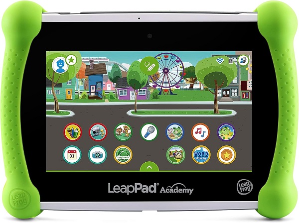 LeapFrog LeapPad Academy Kids’ Learning Tablet, Green 