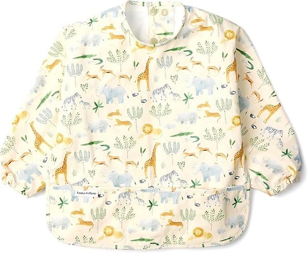 Loulou Lollipop Long Sleeve Mess Free Waterproof Bibs