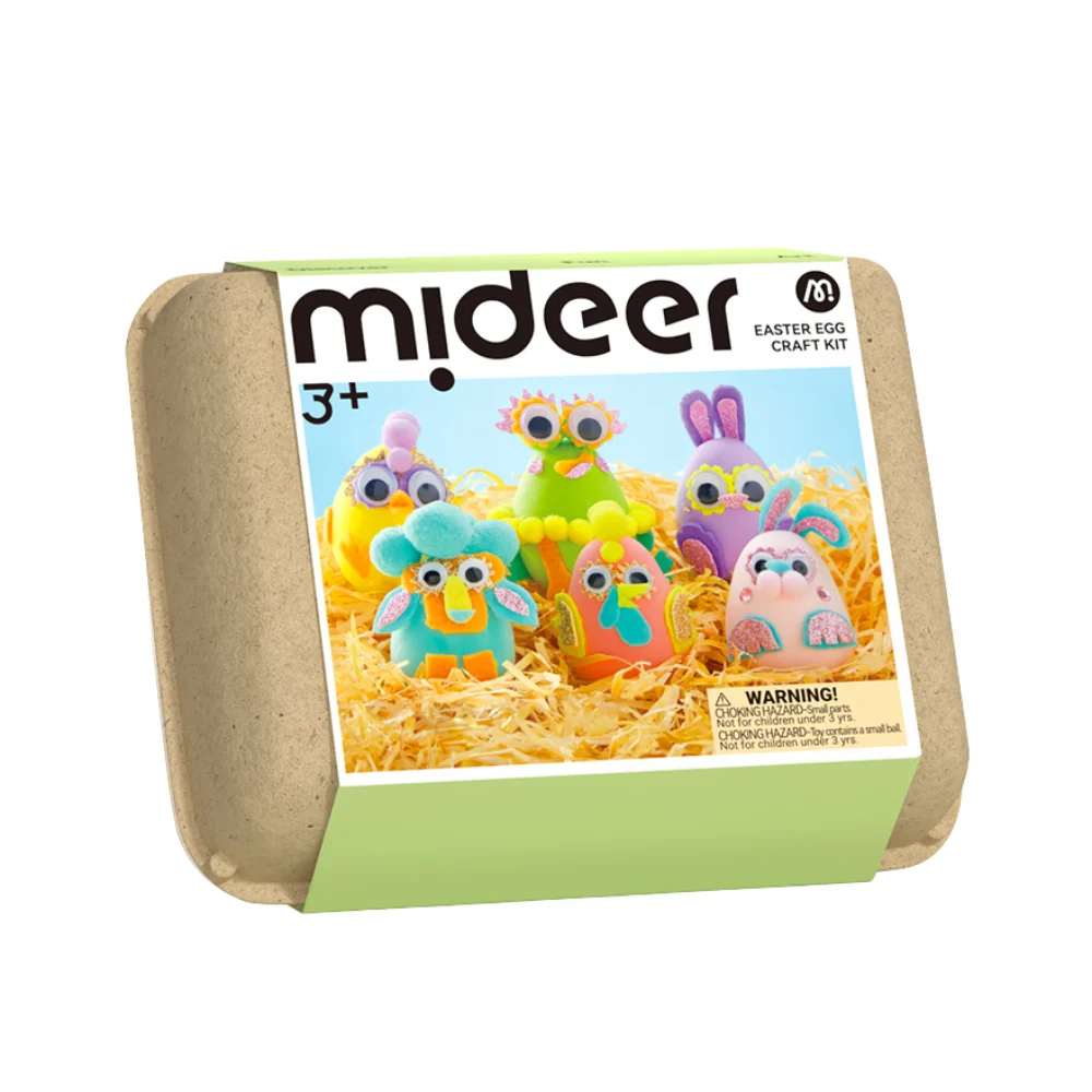 6 Fun and Easy Easter Basket Ideas for Every Age 15 Mideer Easter Egg Craft Kit available from Greenbean Learning