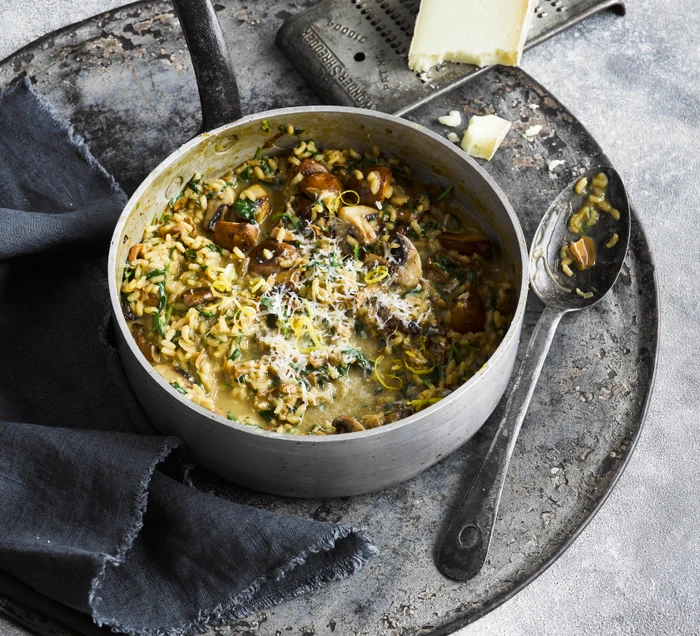 Mushroom risotto
