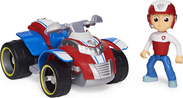 Paw Patrol, Ryder’s Rescue ATV Vehicle with Collectible Figure, for Kids Aged 3 and up