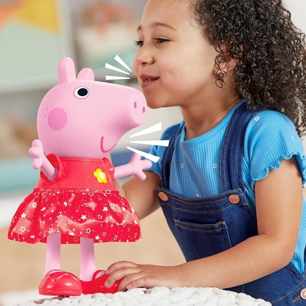 12 Peppa Pig Toys Your Child Will Absolutely Love 15 Peppa Pig Peppa’s Muddy Puddles Party Singing and Dancing Doll, Interactive Electronic Preschool Toys for Girls and Boys, Ages 3+