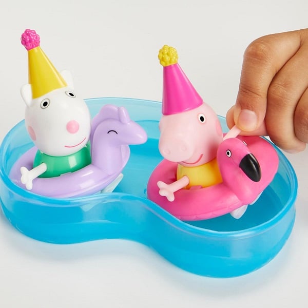 12 Peppa Pig Toys Your Child Will Absolutely Love 12 Peppa Pig Peppa’s Pool Party Playset with 2 Figures and 4 Accessories, Preschool Toys, Kids Gi