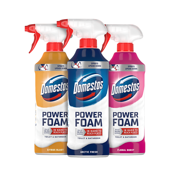 Range - Domestos Power Foam