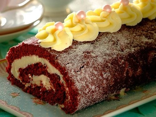 Red Velvet Swiss Roll