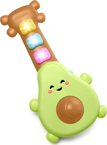 Skip Hop Baby Toy Rock-A-Mole Guitar, Farmstand Grow & Play