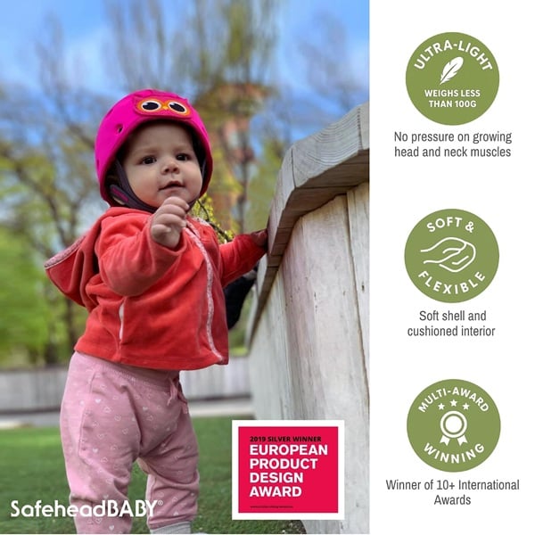 Do Baby Head Protectors Actually Keep Your Baby Safe? 15 Soft Baby Head Protector Helmet for Crawling and Walking 7–24 Months – Ultra-Lightweight & Breathable Infant Safety Helmet That Grows with Your Baby (Head Circ. 40–52 cm) – Sporty Blue