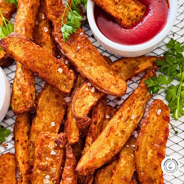 The Best Air Fryer Sweet Potato Chips