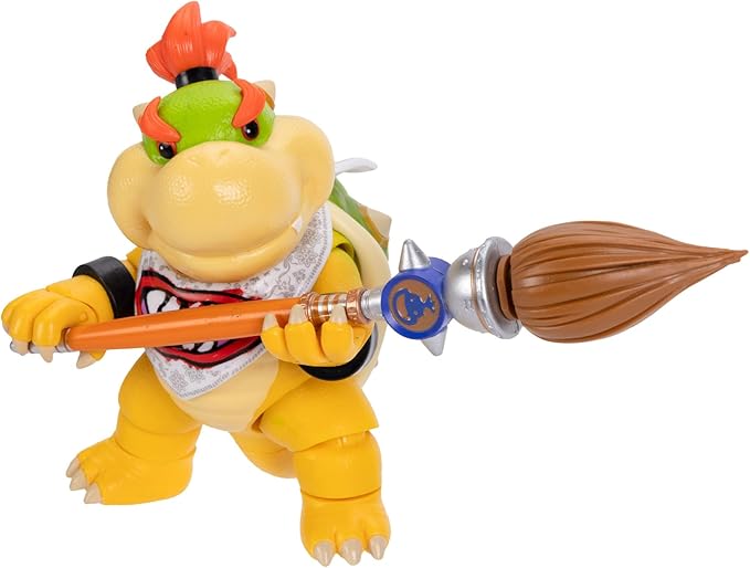The Super Mario Galaxy Movie Toys on Amazon Kids Want Now 15 The Super Mario Galaxy Movie 5” Action Figures Series 1 – Bowser Jr. Figure with Paint Brush Accessory