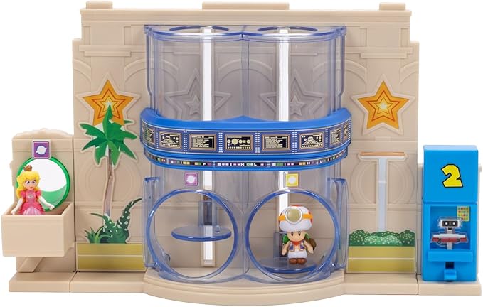 The Super Mario Galaxy Movie Toys on Amazon Kids Want Now 20 The Super Mario Galaxy Movie – Gateway Galaxy Diorama Playset with 1.5 Inch Princes Peach and Exclusive Captain Toad Mini Action Figures, Spring Star Launcher Feature