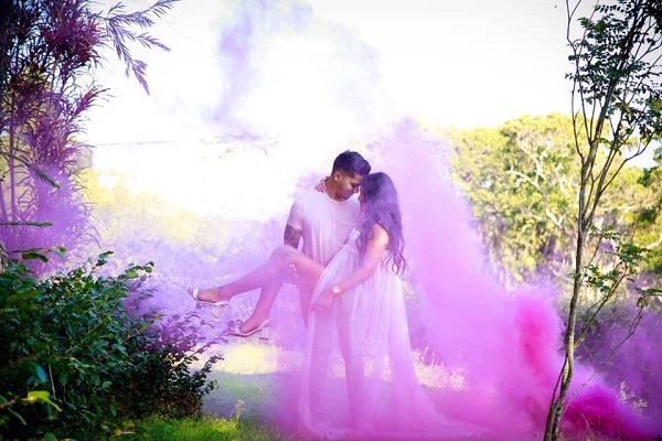 Treveena Lucelle Cheerkoot gender reveal - BabyYumYum