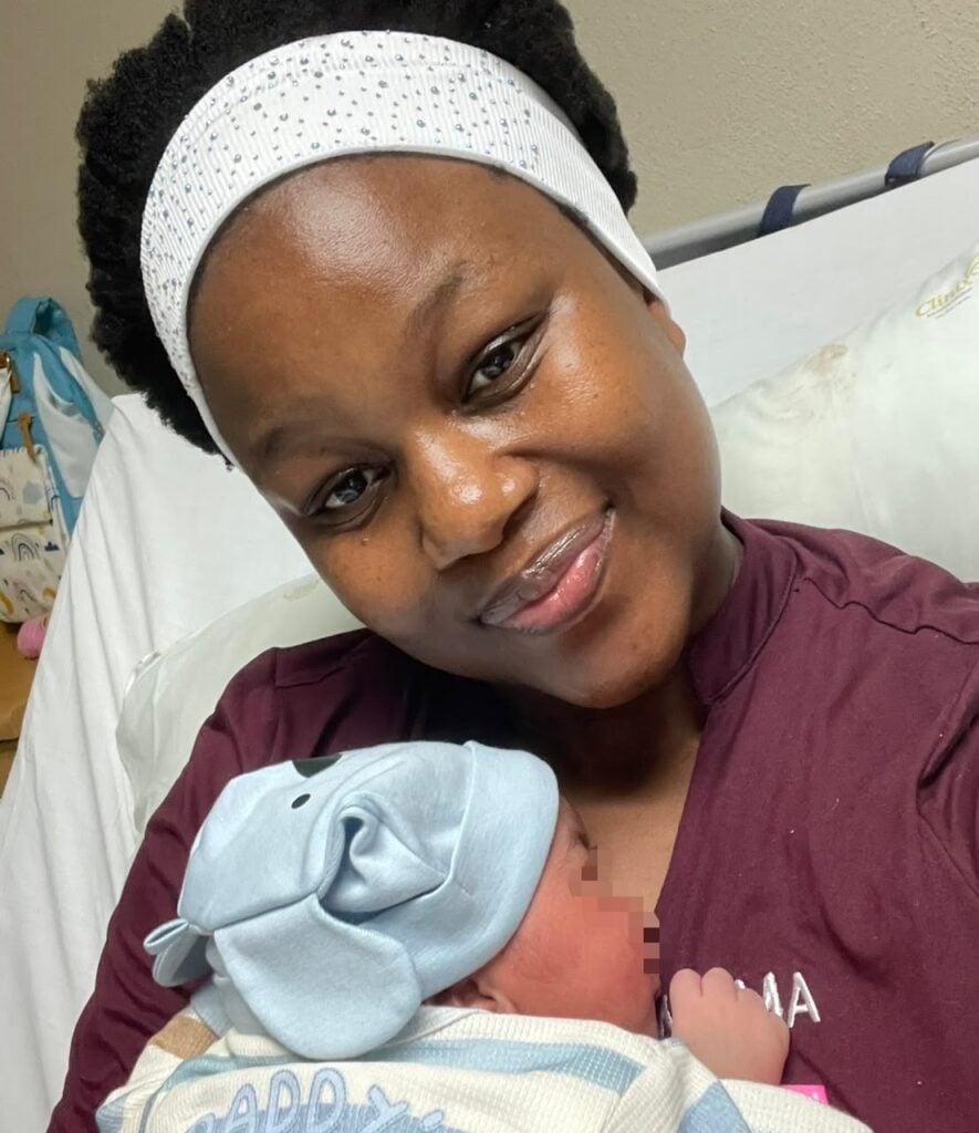 Innocentia Manchidi and her family