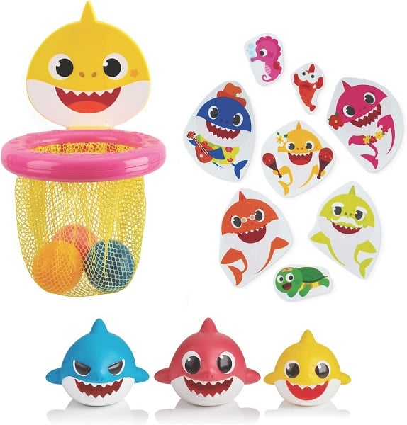 WowWee Pinkfong Baby Shark Official - Bath Toy Bundle (Amazon Exclusive)