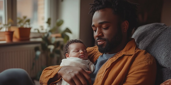 allyc6199 A father on paternity leave holding his newborn bab ce68db78 5724 473f 8874 09e214584d29 2 - BabyYumYum