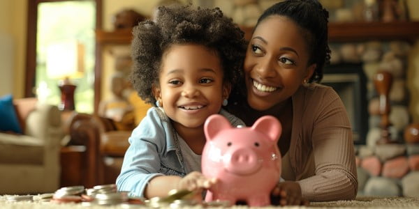 Introducing children to the value of money is crucial, and one effective method is by setting up their own bank account.