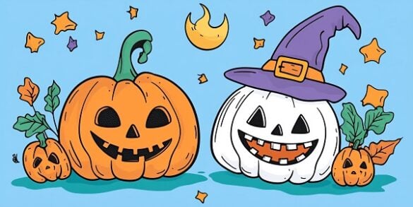 25 Free Halloween Printable Colouring Pages for Kids - BabyYumYum