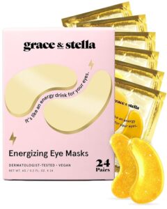 grace stella Award Winning Under Eye Mask Travel Essentials Birthday Gifts for Women - BabyYumYum