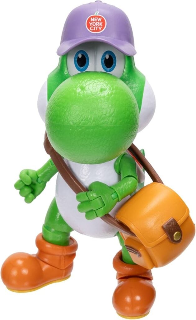 The Super Mario Galaxy Movie Toys on Amazon Kids Want Now 14 the Super Mario Galaxy Movie 5” Action Figures Series 1 – Yoshi Figure with Hat, Sunglasses, and Satchel Accessories