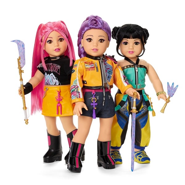 MATTEL UNVEILS FIRST LOOK AT THEIR ‘GOLDEN’ LINE OF KPOP DEMON HUNTERS™ DOLLS